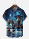 Men's Christmas Funny Graphic Short Sleeve Hawaiian Shirt